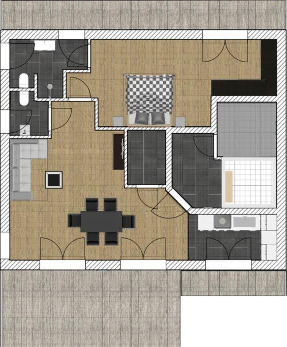 Fewo Rhein-Lahn Penthouse Og3-1 Lahnstein Bagian luar foto